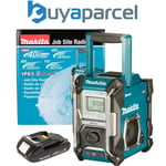 Makita Job Site Bluetooth Radio MR002GZ Blue LXT XGT 18V 40v Max +18v Battery