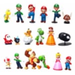 Super Mario 18-pack figurer julklappar