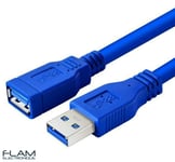 Cable rallonge extension USB 3.0 Male / Femelle (Female) 30cm HIGH QUALITY CABLE