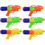 6x Water Pistol Guns 29cm Kids Toy Pump Shooter Outdoor Summer Garden Party Gift