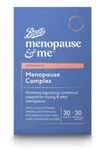 Boots Menopause &me Supplement menopause Complex 30 Tablets 30 Botanical Tablets