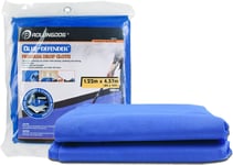 ROLLINGDOG Dust Sheets - Two-Layer Waterproof & Anti-Slip Decorating Sheets Drop