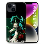 Coque pour Iphone 14 (6.1) Manga My Hero Academia Deku