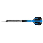 Darts Harrows Razr 90% Softip, 3 kpl, musta, sininen