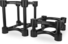 Iso-Stand Series Speaker Isolation Stands With Height & Tilt Adjustment: Iso-200 (20 X 25.4 Cm) Pair