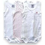 Pyjamas / Chemises de nuit Petit Bateau  Body bébé Blanc - 12 mois