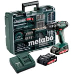 Slagborrmaskin 18v metabo - Sb 18 set med li jon batteri v