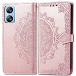 BIIULHCI Coque pour Blackview A52 Pro/A52,Housse Cuir PU Portefeuille Flip Case Cover Etui pour Blackview A52 Pro/A52,Magnétique Porte Carte Étui à Rabat Pochette