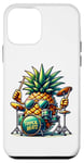 Coque pour iPhone 12 mini Batterie Ananas Tropical Beats Musique