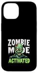 Coque pour iPhone 14 Zombie Apocalypse Humour Humour Humour Undead Quotes Survival Comedy