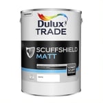 Dulux Trade Scuffshield Matt - White - 5 Litres