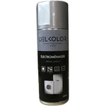 Peinture Spéciale Electroménager en Aérosol 400ml Couleur: Gris métal - Delkolor