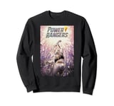 Power Rangers Mighty Morphing Group Battle Comic Poster Sweatshirt