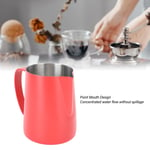 480ML Coffee Frothing Cup 304 Stainless Steel Milk Frother Jug Point Mouth