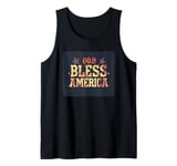 Pretty god bless America Statement Costume Tank Top