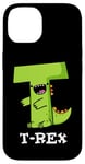 Coque pour iPhone 14 Jeu de mots alphabet amusant T-Rex