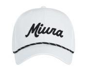 Miura Modern Script Rope Cap - Vit (Storlek: One Size Fits All)