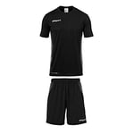 uhlsport Score Kit Homme Maillot&Shorts Set Homme Noir/Blanc FR : 2XL (Taille Fabricant : XXL)