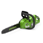 Greenworks GD24X2CS36 Motorsåg utan batteri och laddare