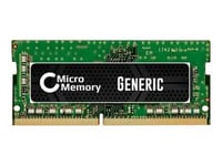 Coreparts - Ddr4 - Modul - 8 Gb - So Dimm 260-Pin - 2666 Mhz / Pc4-21300 - 1.2 V - Ej Buffrad - Icke Ecc - För Elite Slice, Slice For Meeting Rooms G2, Slice G2  Elitedesk 705 G4 (So-Dimm), 705 G5 (So-Dimm), 800 G4 (So-Dimm), 800 G5 (So-Dimm)  Elite