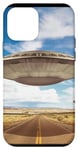 iPhone 12 mini FUNNY UFO THE END IS NEAR 51 ALIENS SPACE SHIP FLYING UFO Case