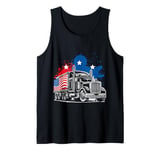 American Truck Driver Tank Top