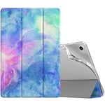 TiMOVO Coque Compatible avec Samsung Galaxy Tab A9+/A9 Plus 11" 2023 SM-X210/X216/X218, Étui de Protection Arrière en TPU Translucide Givré pour Tout Nouveau Galaxy Tab A9+, Nuages de Rêve