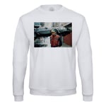 Sweat Shirt Homme Retour Vers Le Futur Michael J. Fox Marty Mccly Cinema