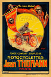 THOMANN MOTO Rbwr - POSTER HQ 50x70cm d'une AFFICHE VINTAGE