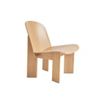 Chisel Lounge Chair, Lacquered Oak