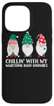 iPhone 14 Pro Max Chilling With My Marching Band Gnomies Funny Gnome Xmas PJs Case