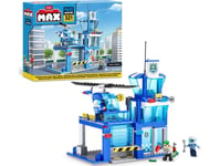 Max Max City Bricks Police Station, 318Pcs