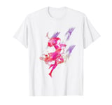 Marvel Scarlet Witch Silhouette Watercolor Poster T-Shirt