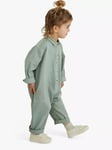 Claude & Co Baby Organic Cotton Milking It Overalls, Sea Green