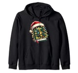 Holy Bible Christian Religious Christmas Hat Xmas Zip Hoodie