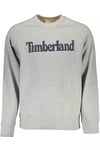 Timberland Gris Coton Hommes Homme Pull Authentic