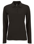 Polo Manches Longues - Femme - 02083 - Noir