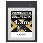 Delkin CFexpress Black 4.0 1.3TB Type B 1.3TB. R3530/W3250