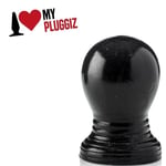 Plug Anal XL Sextoys Homme Femme 8 x 6 cm Dilatation Gode Anal Noir Large FR