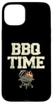 Coque pour iPhone 15 Plus BBQ Time Griller Grill Cook BBQ Griller Barbecue