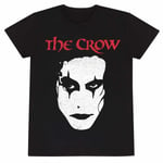 The Crow Unisex Adult Face T-Shirt - XXL