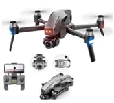 LUXWALLET® SkyLine3 Ultra Drone 15-30KM/h - 3KM Bereik - Gimbal - GPS 5Ghz - Drone - FPV - Quadcopter - 2X Accu + Draagtas + 32Go Micro SD Kaart