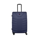 WENGER Pegasus Large Est. Blue, Blue, L, Hardside Expandable Luggage with Wheels