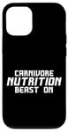 iPhone 12/12 Pro Carnivore Nutrition Beast On Protein Diet Strength Case