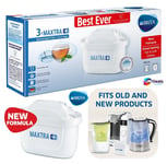 BRITA Maxtra+ Plus Universal Water Filter Cartridges  Pack of 3 (UK version)