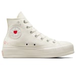 Shoes Converse Chuck Taylor All Star Lift Platform Y2K Heart Size 4.5 Uk Code...