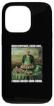 Coque pour iPhone 13 Pro Cupcake vert Trump pour la Saint-Patrick, une fierté irlandaise patriotique amusante