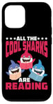 iPhone 12/12 Pro All The Cool Sharks Are Reading Kindergarten - Case