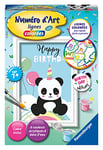 Ravensburger – Numéro d’Art mini format – Happy Birthday – Loisir créatif – Kit de peinture par numéros – Anniversaire – Activité détente et créative – Dès 7 ans – 20090 – Version française