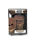 FUNKO POP PIN STAR WARS CHEWBACCA 08 Enamel Disney Store NEW RARE UK FIGURE